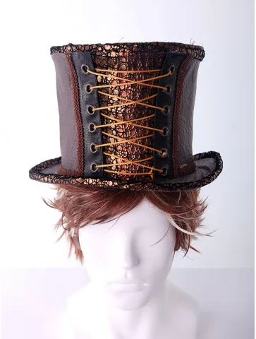 Цилиндр стимпанк мужской