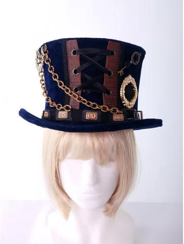 Цилиндр стимпанк унисекс