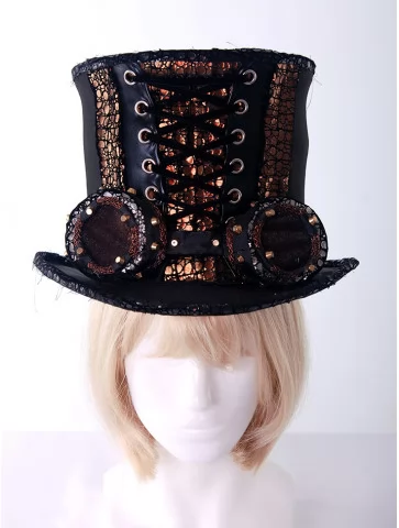 Цилиндр стимпанк унисекс