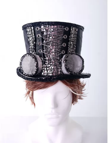 Цилиндр стимпанк мужской