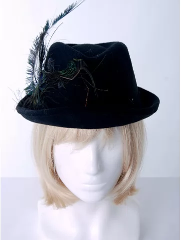 Шляпа женская фетр