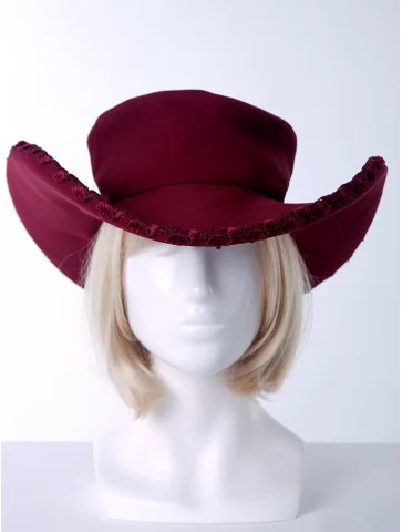 Шляпа женская габардин