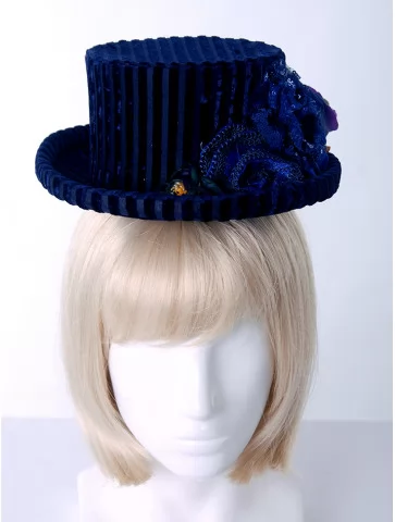 Шляпа женская бархат