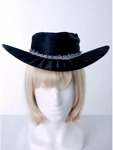 Шляпа женская атлас