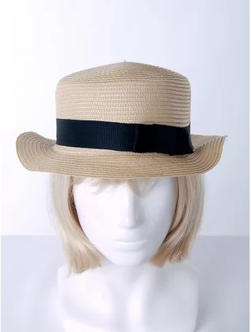 Шляпа женская канотье