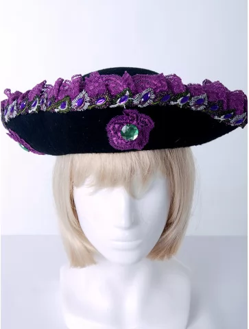 Шляпа женская треуголка