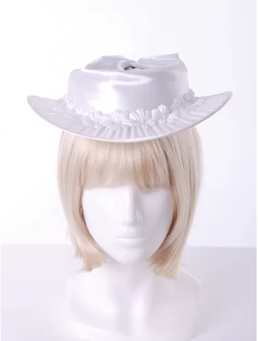 Шляпа женская атлас