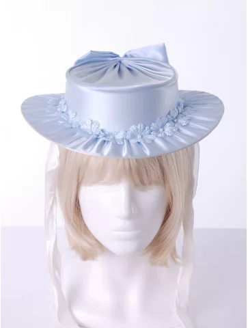 Шляпа женская атлас