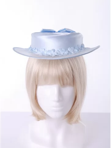 Шляпа женская атлас