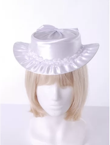 Шляпа женская атлас