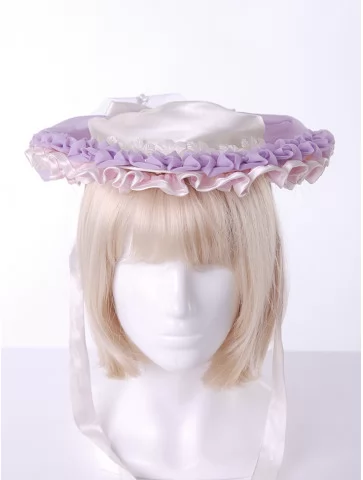 Шляпа женская атлас