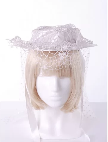 Шляпа женская атлас