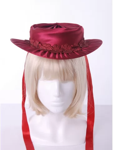 Шляпа женская атлас