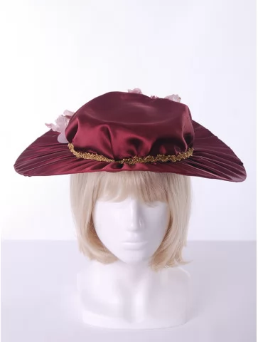 Шляпа женская атлас