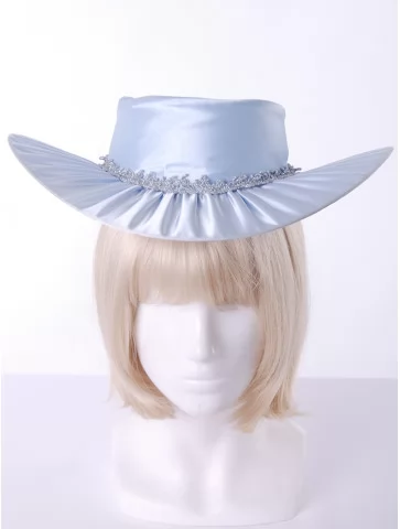 Шляпа женская атлас