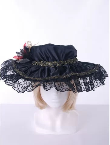 Шляпа женская атлас