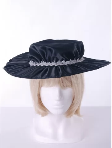 Шляпа женская атлас