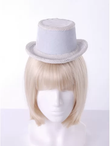 Шляпа женская цилиндр бархат