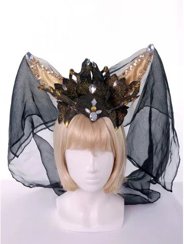 Корона фея месяц шлейф