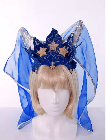 Корона фея месяц шлейф