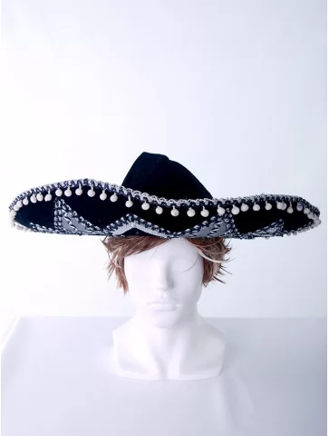 Сомбреро мужское бархат