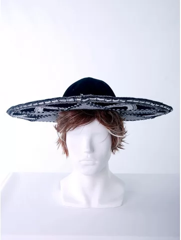 Сомбреро мужское бархат