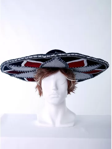 Сомбреро мужское бархат