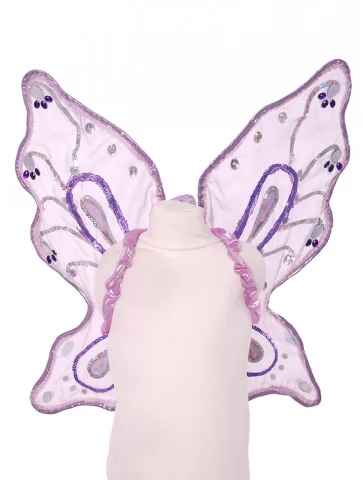 Крылья бабочка органза