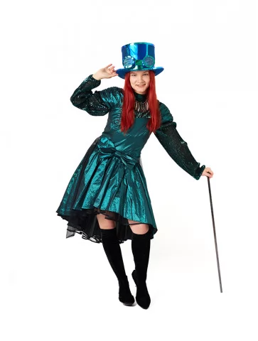 Костюм Бірюзова Леді Стімпанку