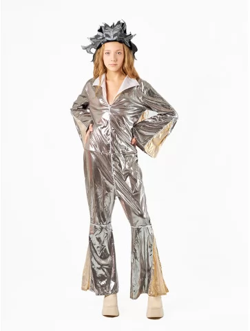 Костюм срібний дракон