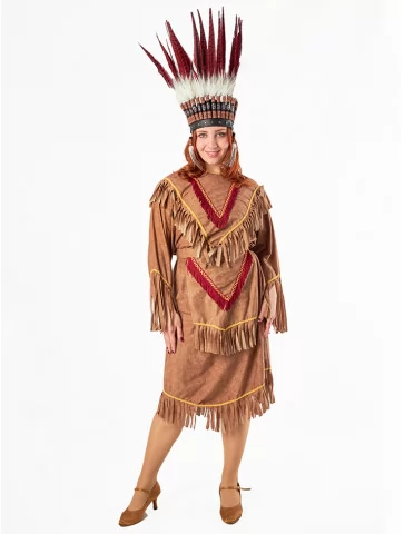 Костюм Індіанки з пір’яним...