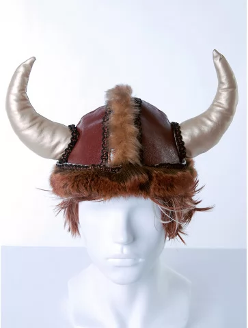 Шолом Вікінг Шкіряний