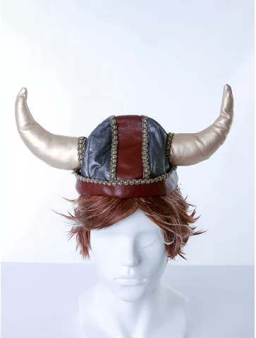 Шолом вікінг шкіряний