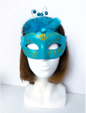 Маска блакитна