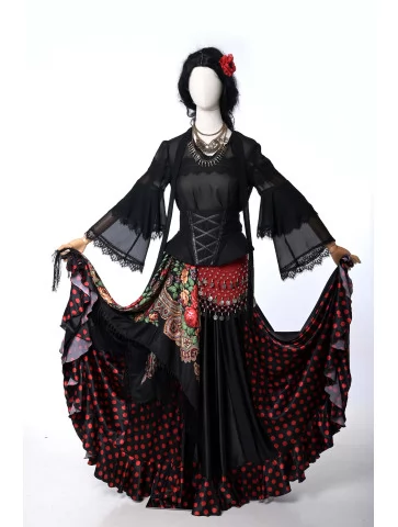 Костюм Циганки у чорному з...