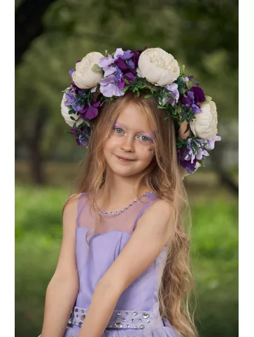 костюм Міс Весна у ліловій...