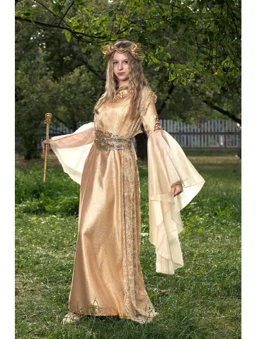 костюм золотої ельфійки у...