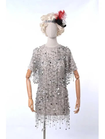 Костюм Ретро Мерелін срібний