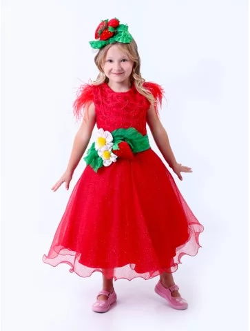 Костюм Стильна полуничка