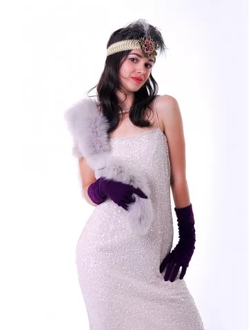 Костюм Ретро Леді у Срібному