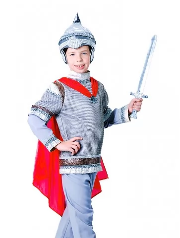 Костюм Лицяря В Сріблі