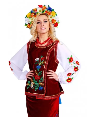 Костюм Українка з вишитою...