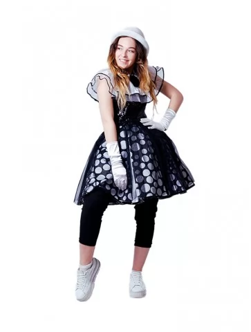 Костюм Мім Чорно-Білий