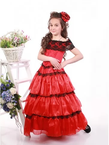 Костюм Кармен у червоному з...