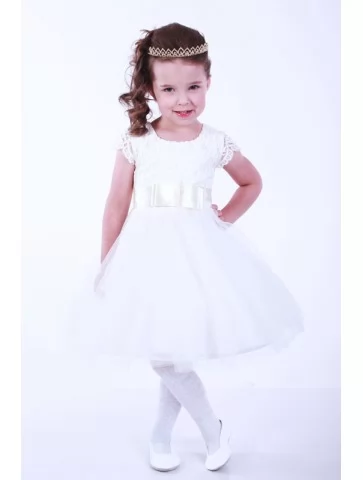 Бальное платье белое