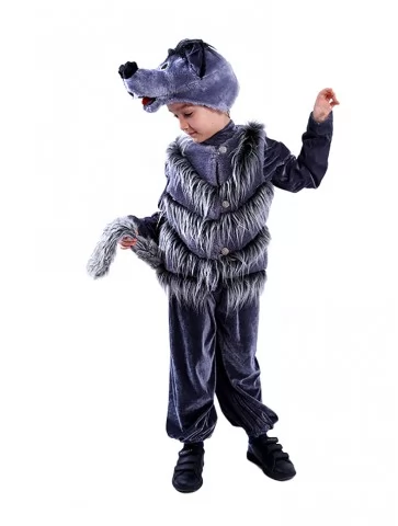 Костюм Вовка З Сірим Хутром