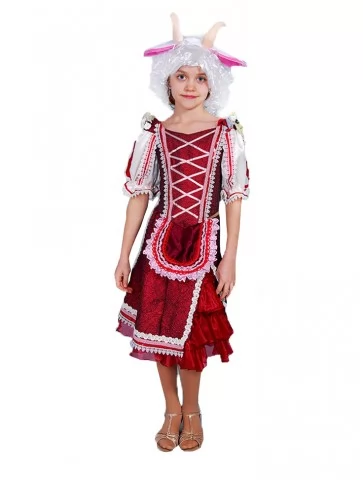 Костюм Коза Біла Казкова...