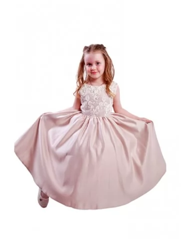 Платье бальное атлас