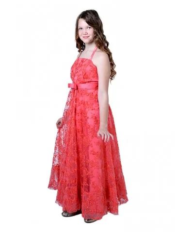 Платье бальное гипюр