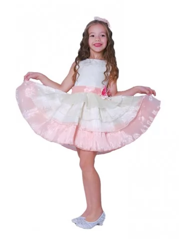 Сукня бальна Молочно-Рожева